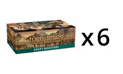 MTG Lord of the Rings: Tales of Middle-earth DRAFT Booster CASE (6 DRAFT Booster Boxes)